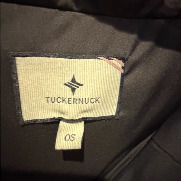 Tuckernuck Black Cape Coat with Zip Detail - Picture 2 of 2